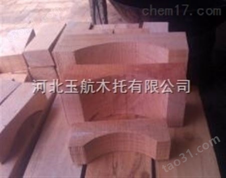 江西省供应支撑管道保冷木管托 红松木制作