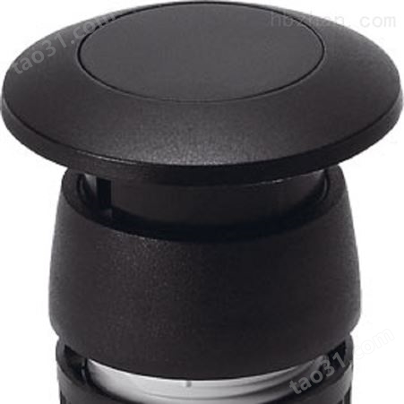 FESTO黑色蘑菇头按钮 P-22-SW产品尺寸