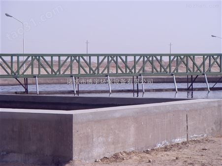 半桥式刮泥机工艺流程