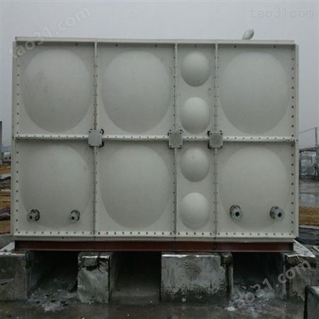 拼接式玻璃钢水箱 SMC水箱板 防腐蚀消防水池