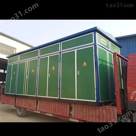 山东厂家金属雕花板箱变专业生产 奥鑫电气 复合板箱变
