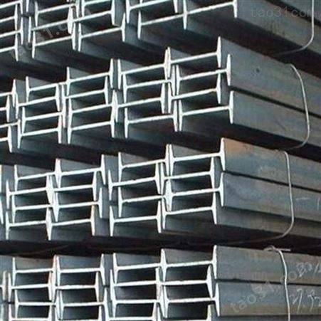 供应地铁建筑用结构钢 广西Q235B热轧工字钢 工程建筑钢梁结构