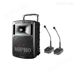 MIPRO MA-808中国台湾咪宝无线扩音器 户外移动音箱手持领夹话筒