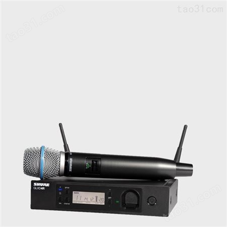 Shure/舒尔 GLXD24/B87A 无线手持话筒 舞台会议专用麦克风