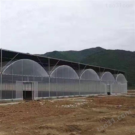 温室连栋大棚工程 15米大棚骨架 玻璃板温室 聚友信达W0bQVB型