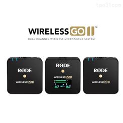 选购RODE话筒罗德Wireless Go II二代一拖二无线麦克风领夹话筒小蜜蜂胸麦