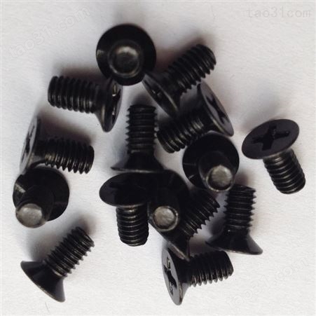 北京黑色不锈钢平头螺丝货源充足 高盐雾钝化螺丝 不锈钢标准