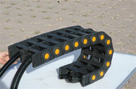 桥式雕铣机塑料尼龙拖链