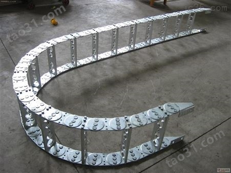 供应机床钢制穿线拖链