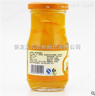 水果罐头* 红派司新鲜黄桃水果罐头245g×12瓶