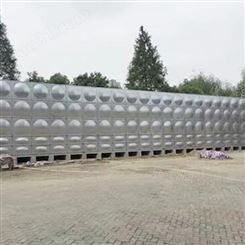 厂家供应 冲压板组合 方形不锈钢水箱 消防储水设备
