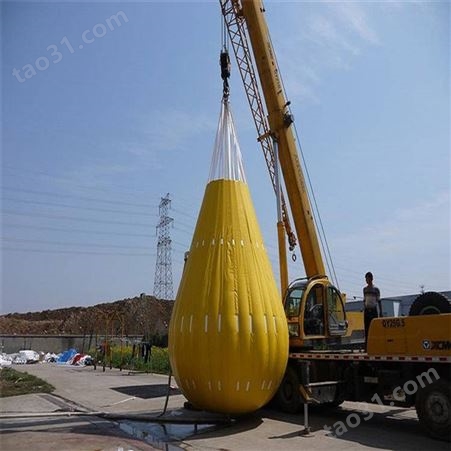 多功能侧重水袋移动式吊机测试生产水囊救生艇负荷试验吊重水袋