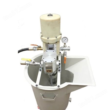 ZBQ-27/1.5矿用气动注浆泵 防爆型带搅拌桶单液注浆泵