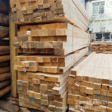 邦皓木材厂加工新西兰辐射松实木木方建筑口料 托盘木条定做规格
