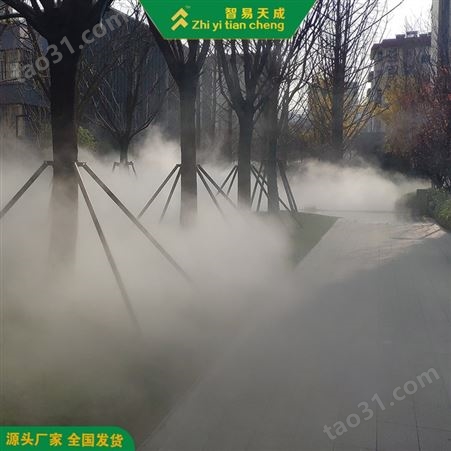 邵阳社区冷雾机设备 假山造雾机 智易天成