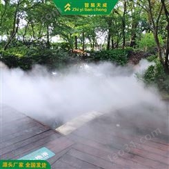 齐齐哈尔道路冷雾系统方案设计 假山雾化降温系统 智易天成