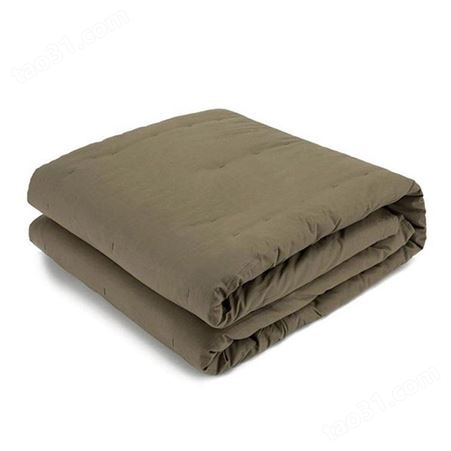 棉被褥床垫 学生军训 民政救灾褥子 棉花加厚 单人棉褥
