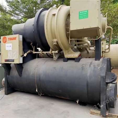 广州特灵水冷离心式机组回收 溴化锂吸收式制冷机组回收 拆卸公司