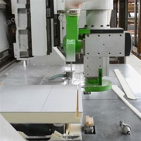 聚苯板CNC锯切加工中心 冷库玻璃钢板数控加工中心 切割钻孔打磨加工设备