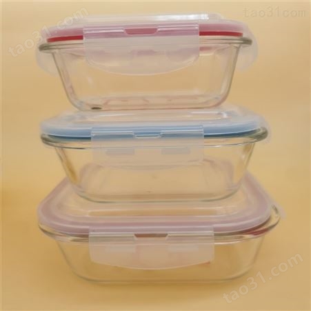 盒塑料保鲜盒 透明塑料盒子 密封食品级收纳盒 佳程