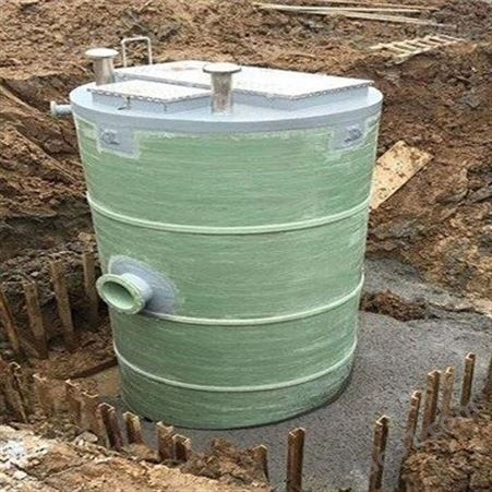 万锦柳州一体化提升泵站 广西预制排涝泵站 玻璃钢一体化污水泵站