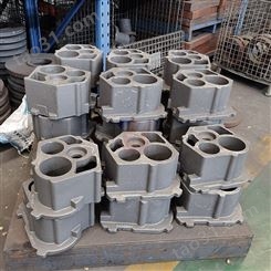 沧州益恒机械厂家供应 树脂砂铸造工艺 压缩机QT450-10铸件 球墨铸铁材质