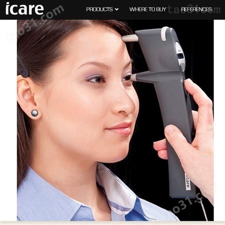 icareTA01i，芬兰爱凯回弹式，手持式眼压仪，无麻家用非接触式便携式