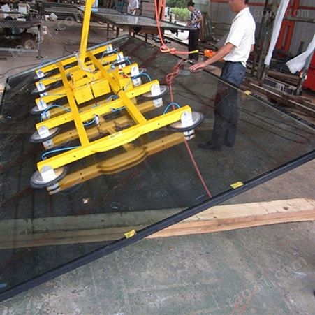 400kg电动真空玻璃吸吊机90度翻转360度旋转远程遥控玻璃吸盘吊具