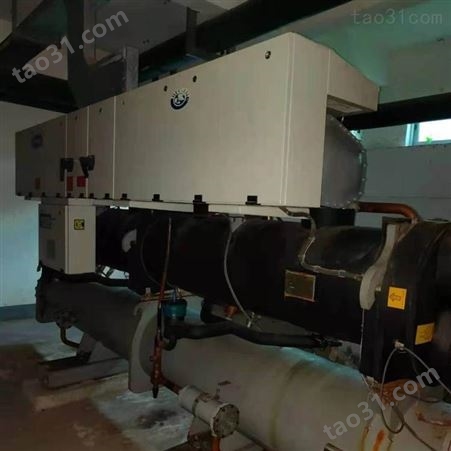 中山回收螺杆式冷水机组 旧空调回收供应商 广东环益公司