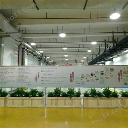 工厂定制加工铝型材磁性白板看板架上海