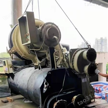 天河区二手蒸发器回收 广州南沙区开利水冷离心式 制冷机组回收