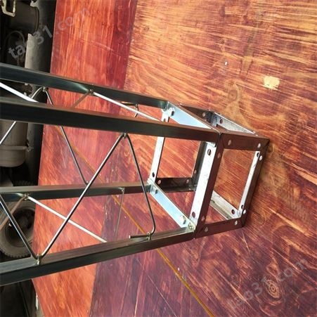 插销式铝合金桁架 超人舞台灯光架安装 方管折叠珩架