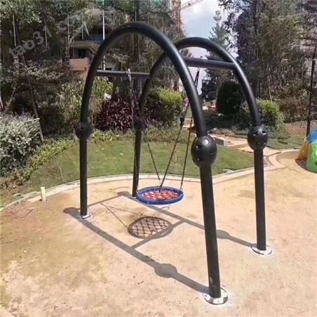 户外社区公园健身器材 定制铁架秋千  奥雲体育