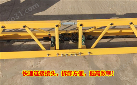 赵县公路混凝土整平机 全钢制框架式振动梁现货