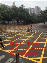 【深圳停车场划线标线工程】停车场划线施工