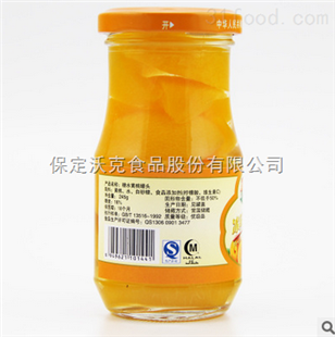 水果罐头* 红派司新鲜黄桃水果罐头245g×12瓶